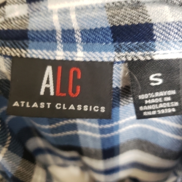ALC Atlast Classics Flannel Top - Picture 4 of 5